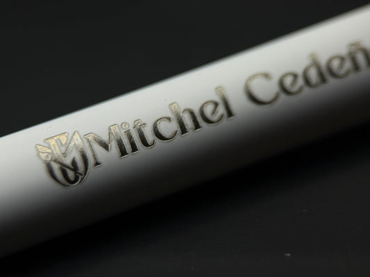 Pincel de arte plano, edición especial, White Natural.