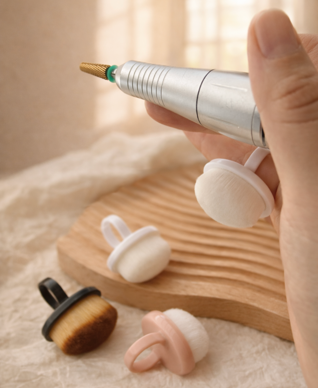 CEPILLOS PARA MANICURA RUSA